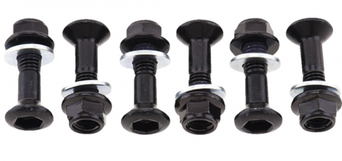 Sprocket Bolt Kit Black